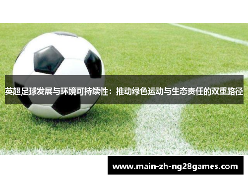 英超足球发展与环境可持续性：推动绿色运动与生态责任的双重路径